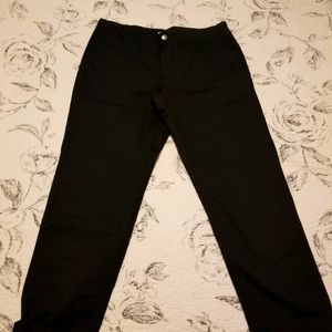 Black Alexander McQ chino pants size 34